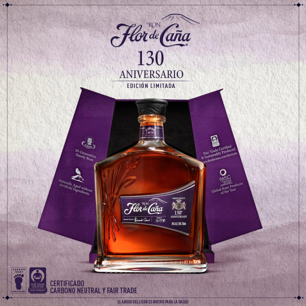 Flor de Caña 20 años Edición Limitada 130 años Vinum Store
